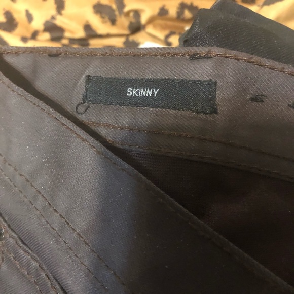 Men’s, Brown, coated pants. - Picture 7 of 9